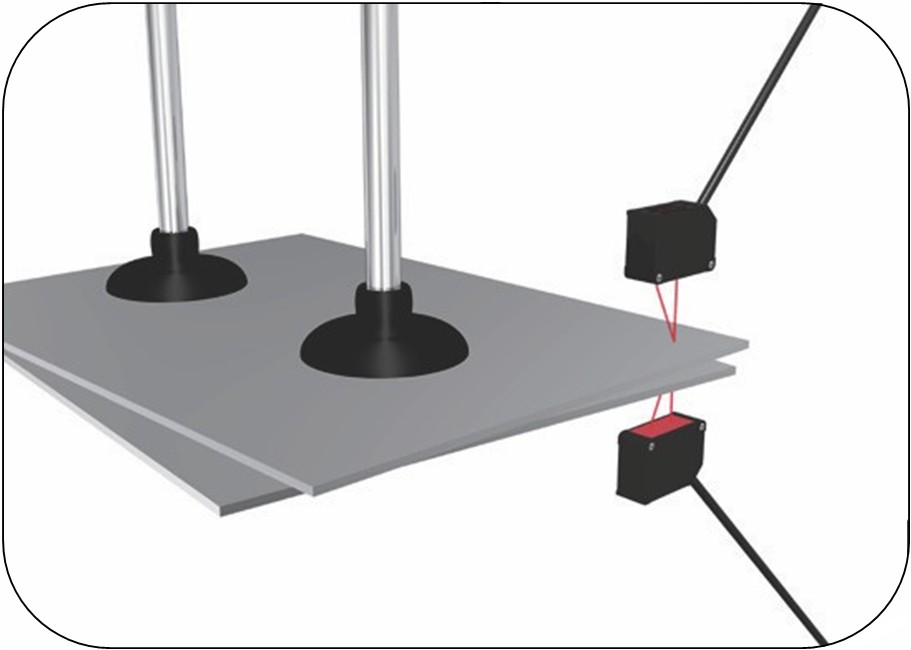 激光測(cè)距傳感器板材的厚度檢測(cè)