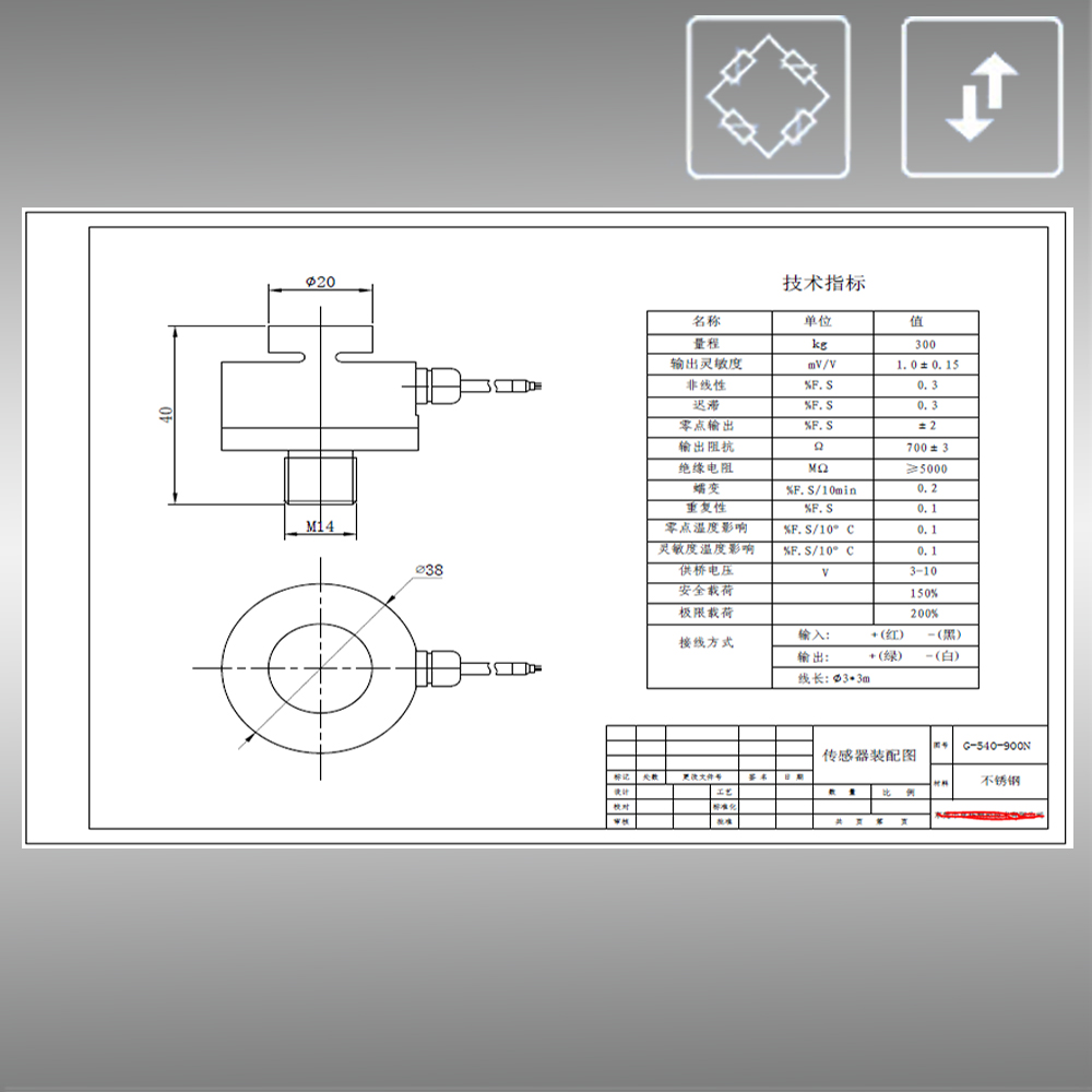 GUCE固測壓力傳感器